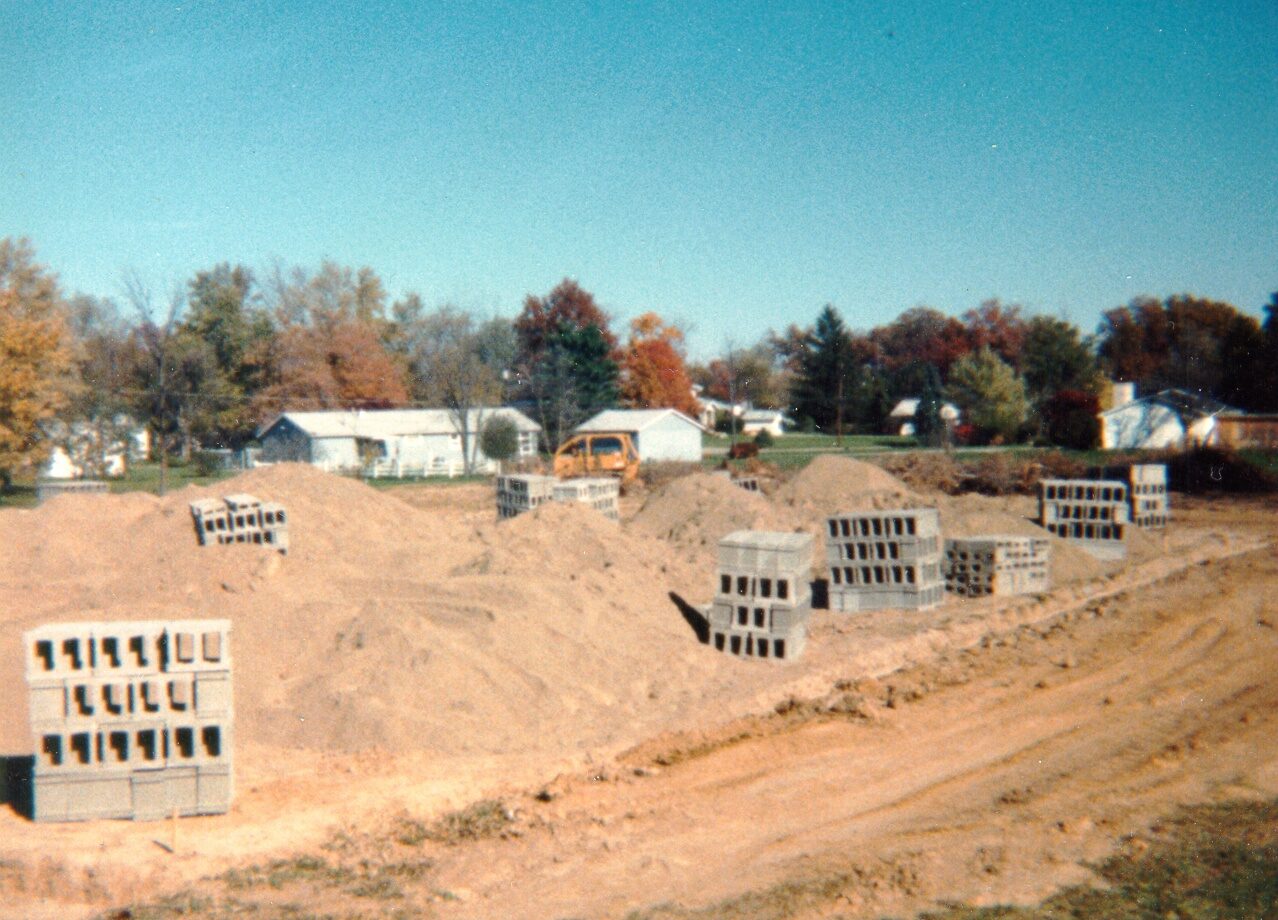 community bible church, laying of the foundation